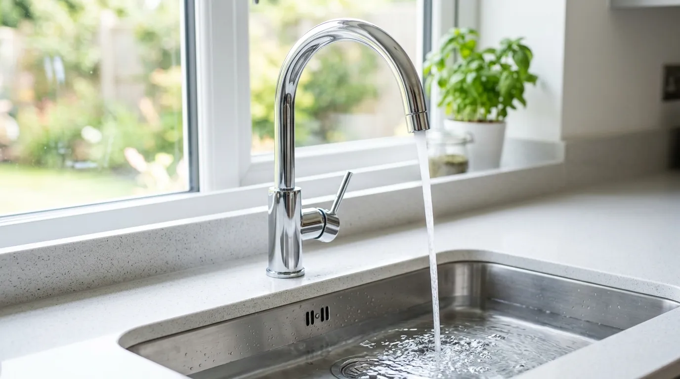 Local Plumbing Master Pros same day plumber fixing a faucet in Batchtown, IL